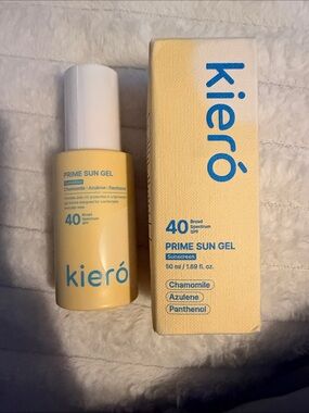 Prime Sun Gel SPF 40 - Yellow Broad-Spectrum Sunscreen